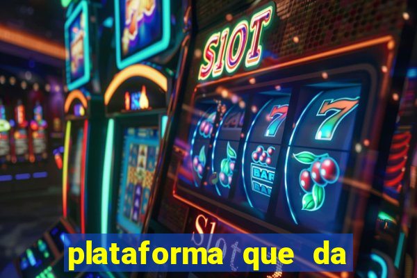 plataforma que da para depositar 1 real